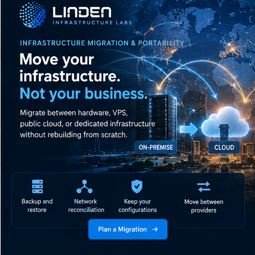 Infrastructure Migration & Portability service illustration
